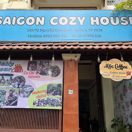 Saigon Cozy House & Coffee Hostel โฮจิมินห์ซิตี้ ภายนอก รูปภาพ
