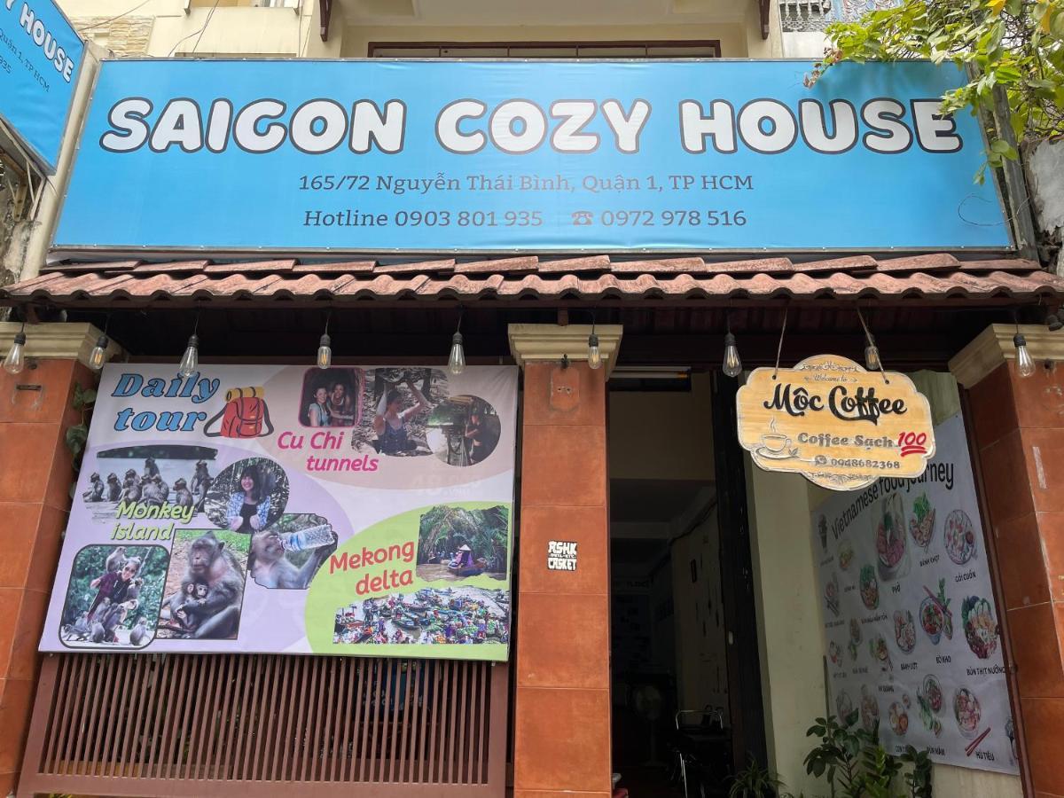 Saigon Cozy House & Coffee Hostel โฮจิมินห์ซิตี้ ภายนอก รูปภาพ