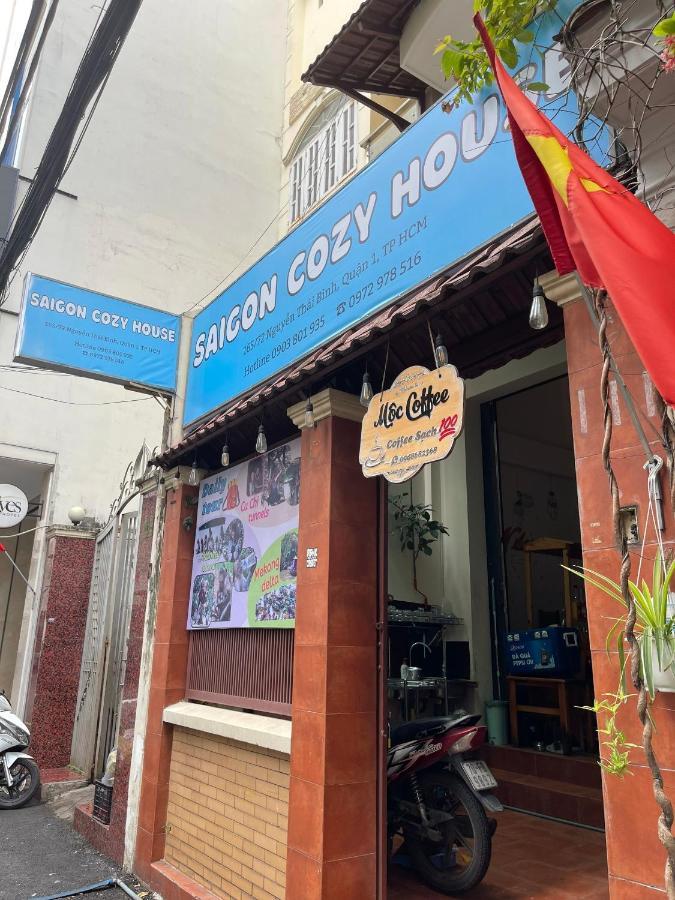 Saigon Cozy House & Coffee Hostel โฮจิมินห์ซิตี้ ภายนอก รูปภาพ