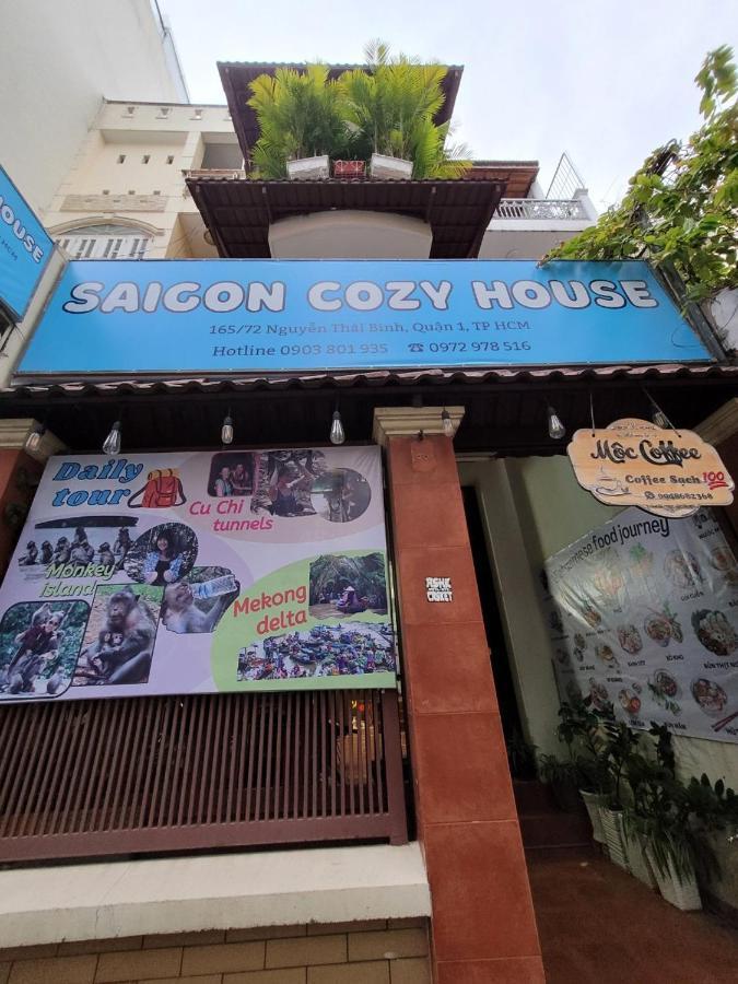 Saigon Cozy House & Coffee Hostel โฮจิมินห์ซิตี้ ภายนอก รูปภาพ